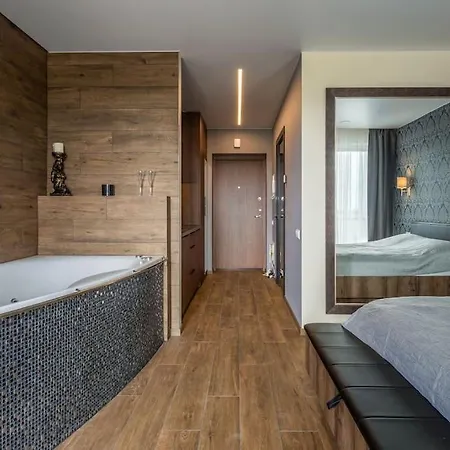 Prabangus Apartamentai Su Dziakuzi 아파트