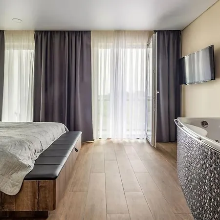 아파트 Prabangus Apartamentai Su Dziakuzi 클라이페다