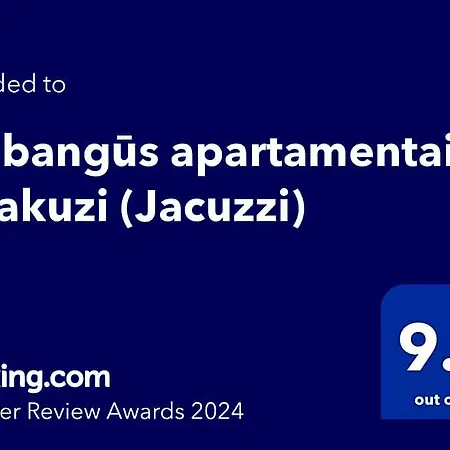 Prabangus Apartamentai Su Dziakuzi Apartament *